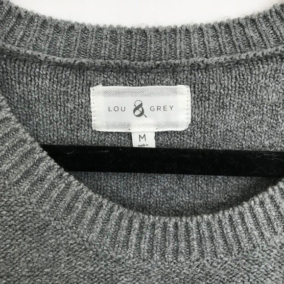 Lou & Grey Gray Bell Sleeve Sweater - Picture 4 of 7